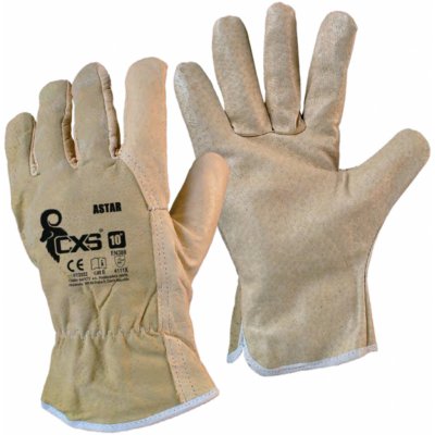 Kožené pracovné rukavice CXS Astar - veľkosť: 10/XL