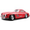 Bburago Mercedes Benz 300 SL 1954 stříbrná 1:24