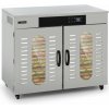 Klarstein Master Jerky 500, sušička potravín, 3000 W, 40 – 90 °C, 24 hod. časovač, nehrdzavejúca oceľ, strieborný (DHY9-MasterJerky500)