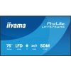 Profesionálny monitor Digital Signage iiyama ProLite LH7575UHS-B2AG 75 4K
