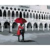 ZUTY Maľovanie podľa čísel - MILENCI V SAN MARCO Rámovanie: vypnuté plátno na rám, Rozmer: 80x100 cm