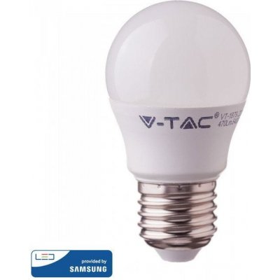 V-TAC PRO SAMSUNG LED žiarovka E27 G45 7W teplá biela