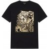 CAVALLI CLASS Gold Black tričko Veľkosť: 3XL