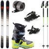 Skialpinistický set Volkl Rise 80 s pásmi a viazaním Marker Alpinist 8 + lyžiarky Dynafit + palice