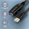 Axagon ADR-305 USB 3.2 Gen 1 A-M -> A-F aktívny predlžovací / repeater, 5m