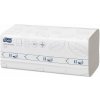 Papierové utierky, stlačené, Interfold, 2 vrstvové, 200 útržkov, H2 systém, TORK Xpress Soft Multifold, biela