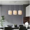 | Eglo - LED luster na lanku TUNJA 3xE27/60W/230V krémový | 1xEG32521+3xEG32912