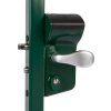 Mechanicky kódovaný zámok LOCINOX LMKQ V2 | pre hranatý profil 40-60 mm | zelená RAL 6005