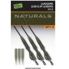 Fox Montáž S Olovenou Šnúrkou Naturals PG Lead Clip Leaders 40lb