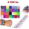 Loom Bands sada 4 500 gumičiek + príslušenstvo