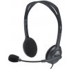 Logitech H111 Stereo Headset, náhlavní souprava pro více zařízení s konektorem 3,5 mm, 981-000593