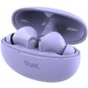 Bezdrôtové slúchadlá Trust YAVI ENC ECO FRIENDLY earbuds fialová (25297)