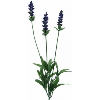 Umelá kvetina - Levanduľa, modro - fialová