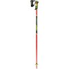 Zjazdové palice Leki WCR Lite SL 3D fluorescenčná červená/čierna/neonová žltá 90 cm