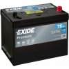 EXIDE Premium 75Ah Autobatéria 12V , 630A, EA754