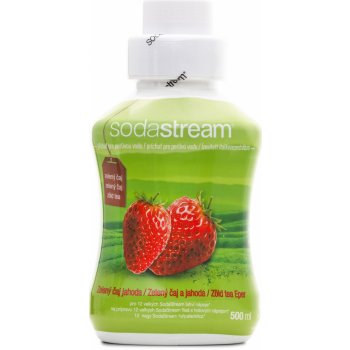 Sodastream zelený čaj/jahoda 0,5 l sirup s príchuťou zelený čaj jahoda 0,5 l