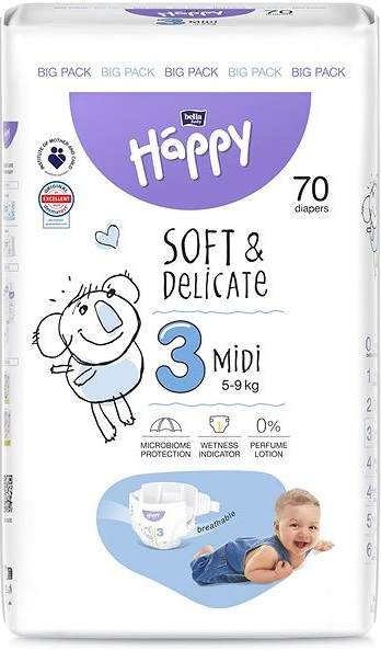 BELLA Baby Happy Midi 70 ks