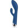 Satisfyer Spinning Rabbit 1 Rotating Shaft vibrátor so stimulátorom klitorisu rotačné Blue 20 cm