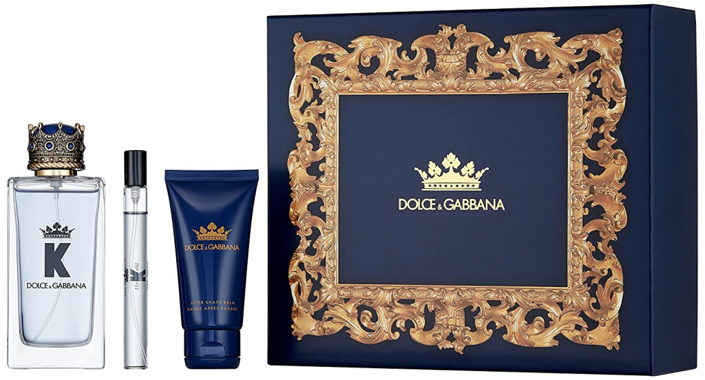 Dolce & Gabbana K by Dolce & Gabbana EDT 100 ml + balzam po holení 50 ml + EDT 10 ml darčeková sada