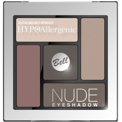 Bell Hypoallergenic Nude Eyeshadow Palette 01 paletka očných tieňov 01 5 g