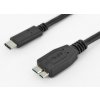 PremiumCord - USB kabel - USB-C (M) do Micro-USB Type B (M) - USB 3.1 - 60 cm - lisovaný - černá ku31cmb06bk