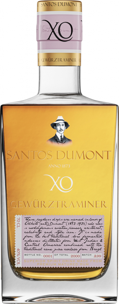 Santos Dumont XO Gewürztraminer 40% 0,7 l (čistá fľaša)