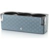 Plastkon Cobble Trio samozavlažovací kvetináč 39,7x14x14 cm Farba: Modrá