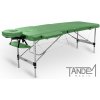 Skladací masážny stôl TANDEM Basic ALU-2 Farba: zelená 195*70 cm / 13,5 kg / 5 farieb