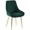 Design-Shop Elmira zamat zlatá Zelená