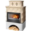 ABX Karelia 10kw teplovzdušné krbové kachle