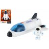 Teddies Raketoplán s astronautem - 20 cm - se světlem, zvukem
