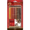 KOH-I-NOOR Polycolor Artist's Coloured Pencils Sada farebných ceruziek Browns 12 ks
