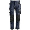 AllroundWork Snickers Workwear nohavice Stretch s PK tmavě modré