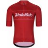 HOLOKOLO Cyklistický dres s krátkym rukávom - GEAR UP - červená 4XL