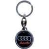 Kľúčenka živicová Audi (čierna) AutoZulu
