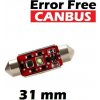 LED autožiarovka CREE CANBUS-31mm