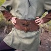 Výprodej Vikinský válečnický pás / Široký kožený opasek na LARP - Outlet