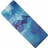 YATE Yoga mat prírodná guma modrá 4 mm