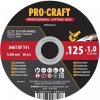 Rezací kotúč Procraft CD125x1,0 | CD125x1.0