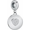 Morellato Romantický oceľový prívesok Srdce Drops SCZ1229