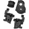 HOBBYTECH Skriňa prevodovky Xmid + kryt držiaka motora