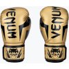 Venum Elite pánske boxerské rukavice zlaté a čierne 1392-449 (10 oz)