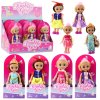 Mini bábika Kniežacia s korunkou 17 cm