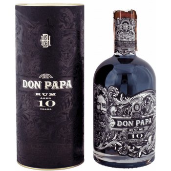 Don Papa 10y 43% 0,7 l (tuba)