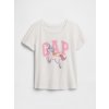 GAP Baby tričko s logom Biela 5YRS