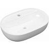 Excellent Jima umývadlo 51x38.5 cm oválny pultové umývadlo biela CEAC.2002.510.WH