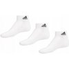 adidas ponožky Cushioned Sportswear Ankle Socks 3 Pairs White