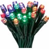 VLC LED svetelná reťaz 140 x LED RGB, IP44, zelený, 15,42 m