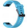eses Silikónový remienok pre Garmin - Modrý, QuickFit 20 mm