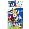 Halantex obliečky Ježko Sonic 100% bavlna 70x90 140x200